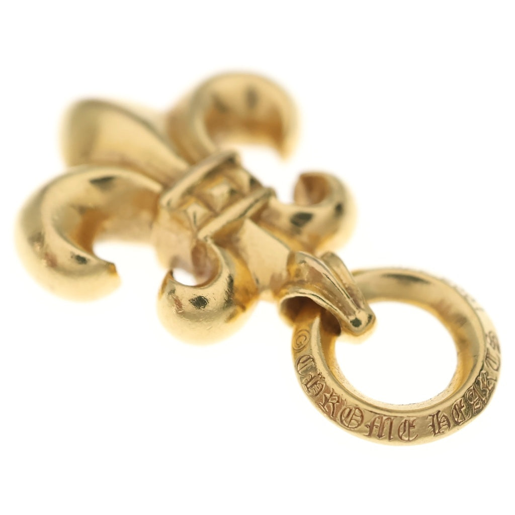 CHROME HEARTS(クロムハーツ) 22K BS FLUER CHARM P D BSフレアチャーム PAVEダイヤ ネックレストップ ゴールド ‐