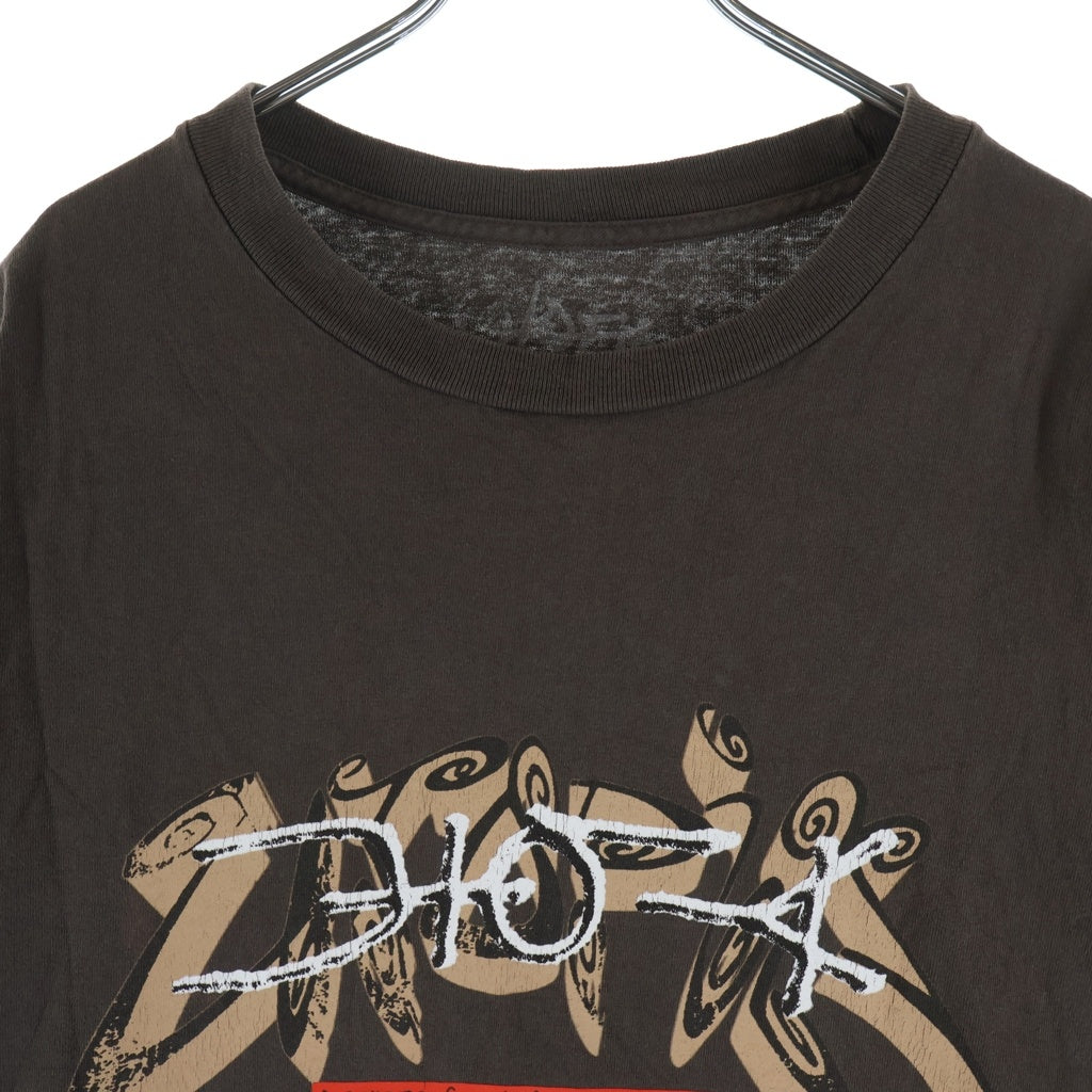 TRAVIS SCOTT(トラヴィススコット) ユートピア 半袖プリントTシャツ カットソーブラウン