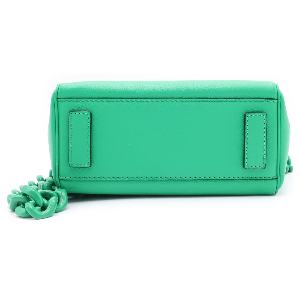 VERSACE(ヴェルサーチ) ラ メドゥーサ スモール ハンドバッグ グリーン レディース