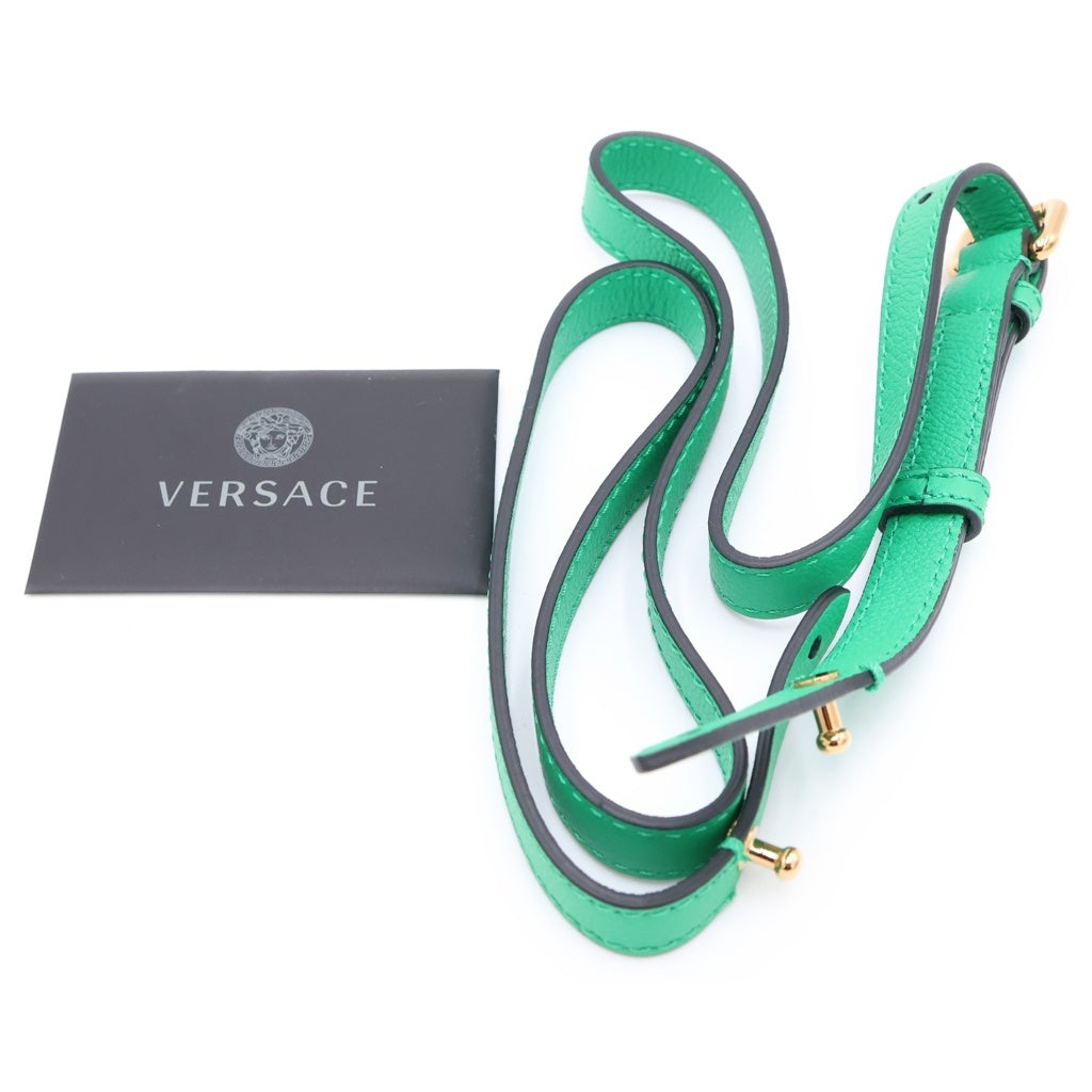 VERSACE(ヴェルサーチ) ラ メドゥーサ スモール ハンドバッグ グリーン レディース
