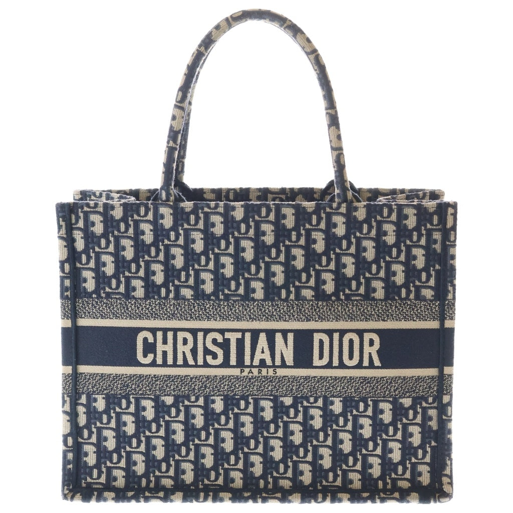 DIOR(ディオール) BOOK TOTE ブックトート ミディアム オブリーク総柄 