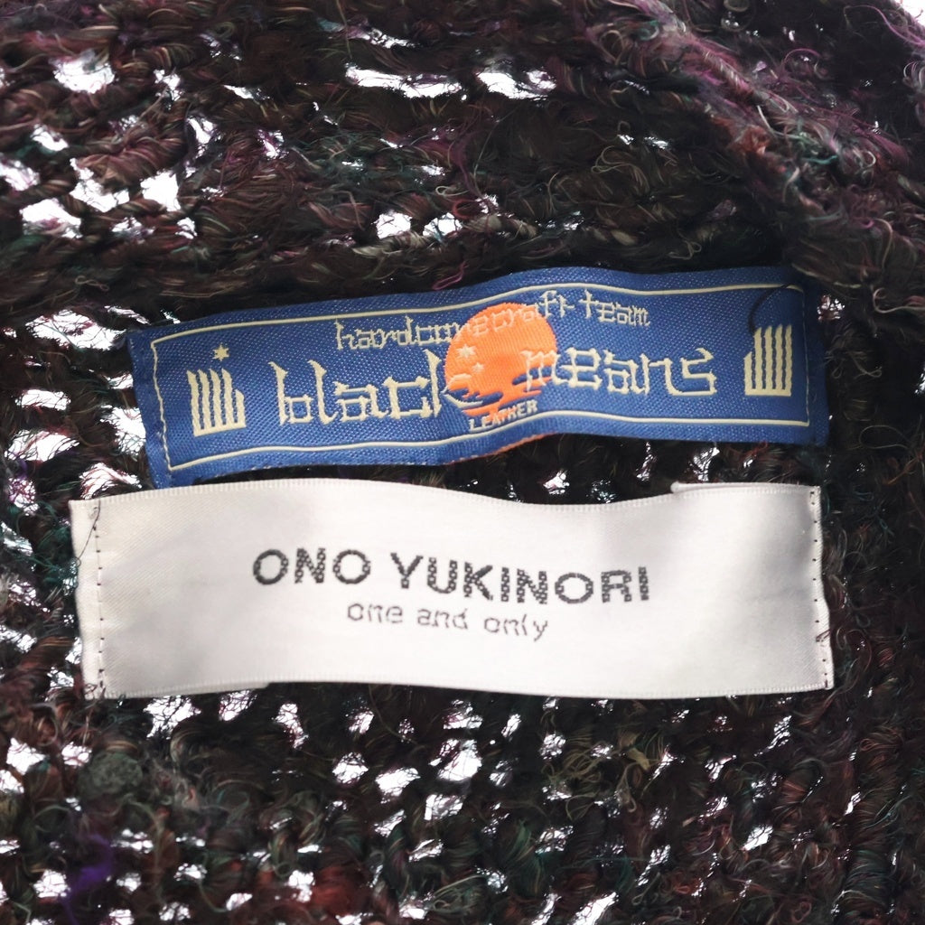 BLACK MEANS(ブラックミーンズ) ×ONO YUKINORI オノユキノリ バムフラップ マルチ