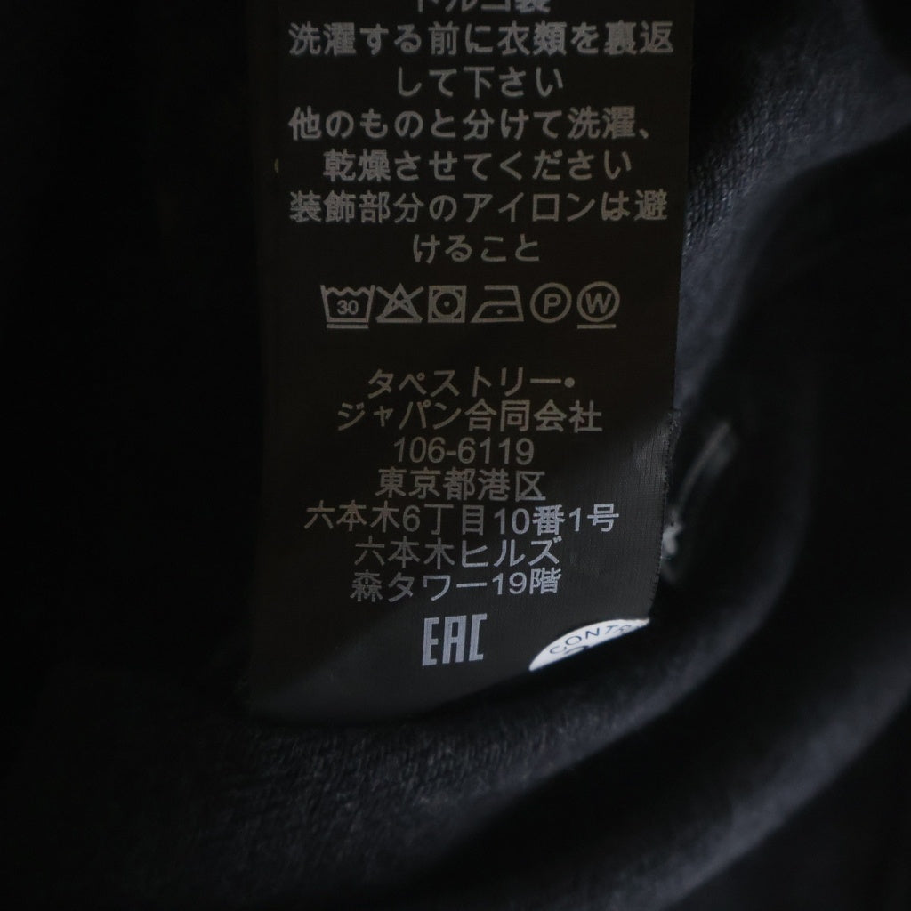 COACH(コーチ) ロゴデザイン 総柄 デニムジャケット ブラック 11007393 レディース