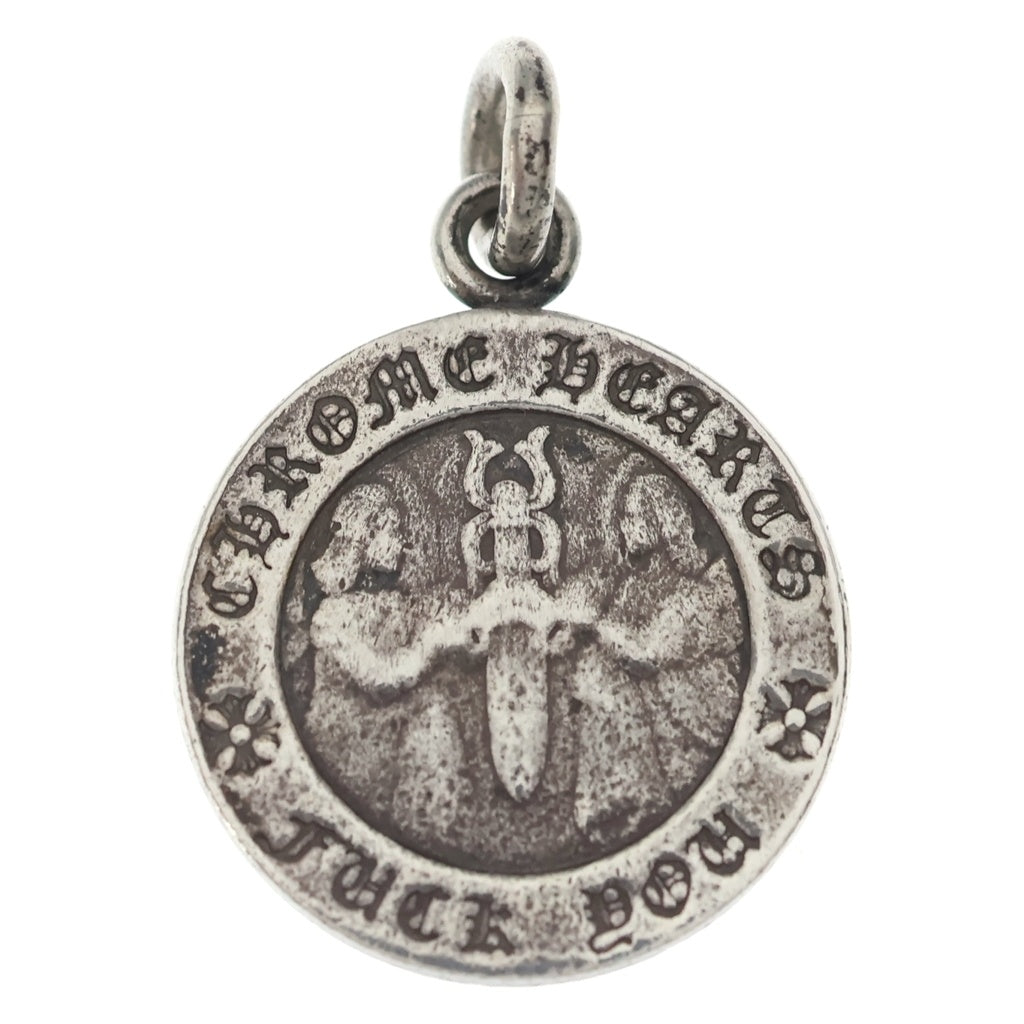 CHROME HEARTS(クロムハーツ) CHRM ANGL MDL V1 エンジェルメダルチャーム ペンダントトップ シルバーBCA229
