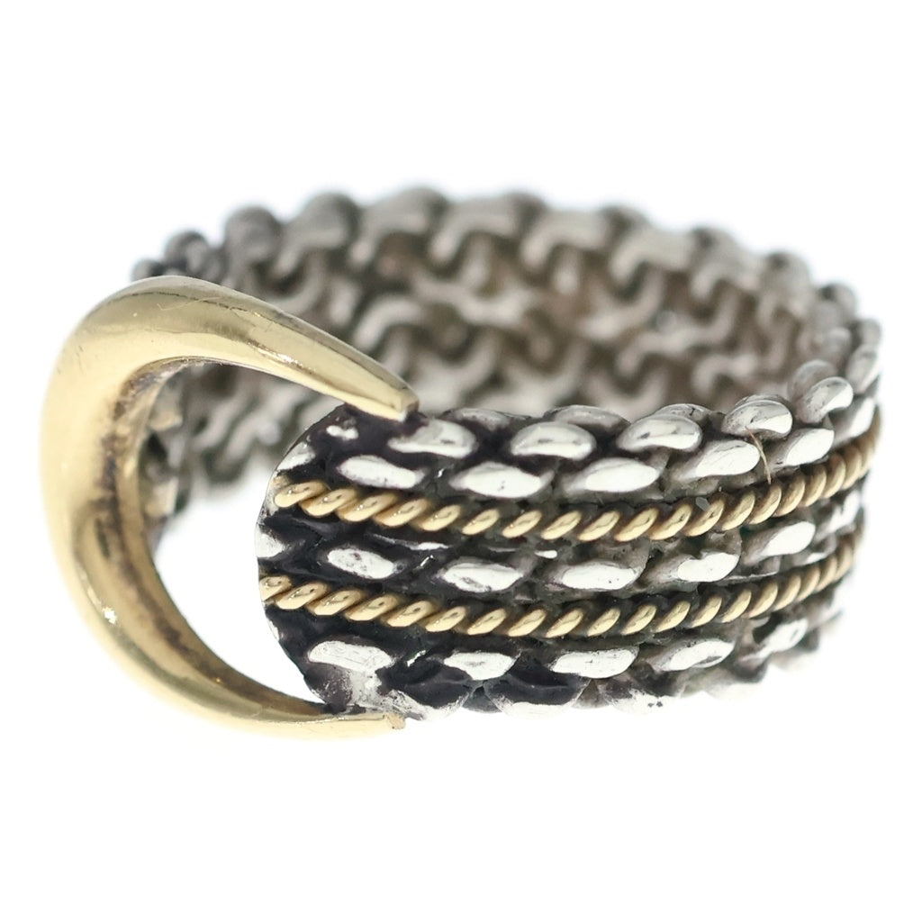 HERMES(エルメス) Vintage Sangled Ring ヴィンテージ サングルドゥリング ゴールド/シルバー レディース