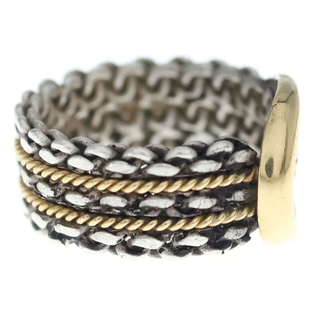 HERMES(エルメス) Vintage Sangled Ring ヴィンテージ サングルドゥリング ゴールド/シルバー レディース