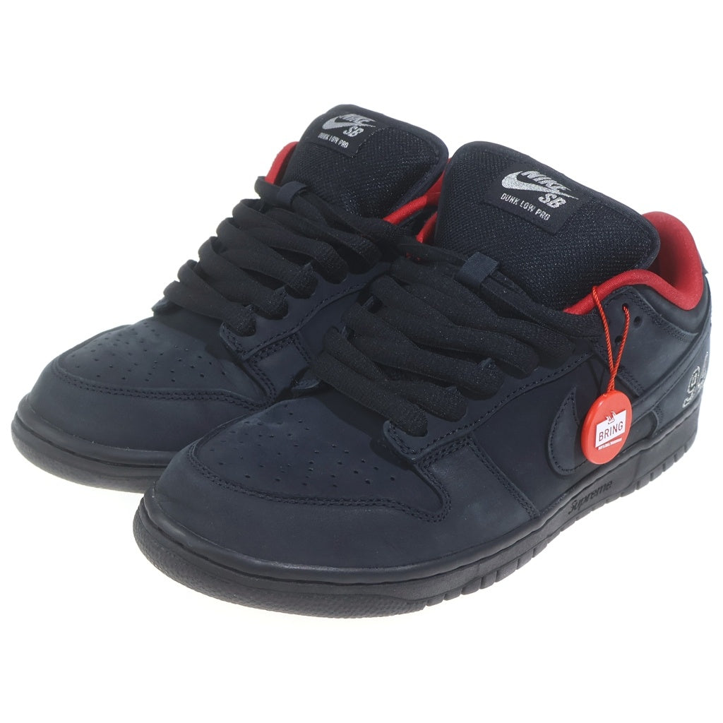 NIKE(ナイキ) 25AW ×Supreme Dunk Low シュプリーム ダンクロー ローカットスニーカー ブラック US9/27cm HQ8487-001