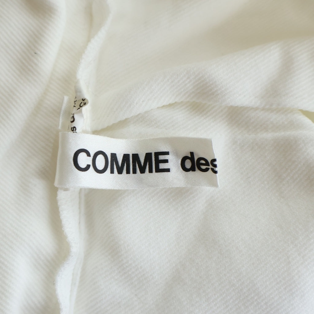 COMME des GARCONS(コムデギャルソン) コットン ラップスカート ホワイト GI-S008 レディース