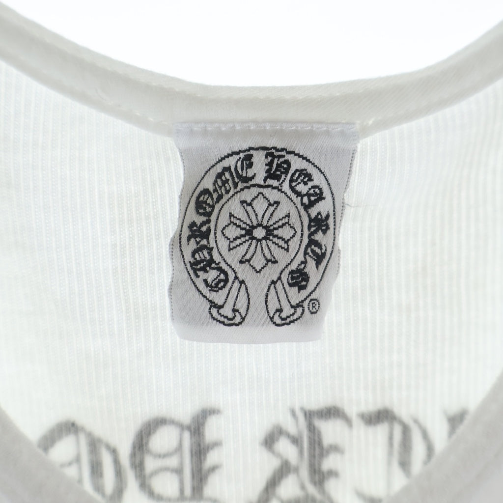 CHROME HEARTS(クロムハーツ) OLD Celtic cross オールド Tバー ケルティッククロス タンクトップ カットソー ホワイト