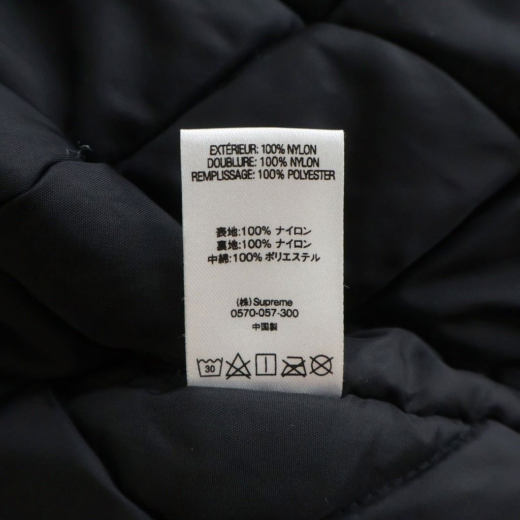 SUPREME(シュプリーム) 19SS Stars Puffy Jacket スターパフィー フーデッドジャケット ブラック