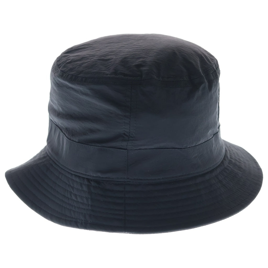 STONE ISLAND(ストーンアイランド) ロゴパッチ ナイロンバケットハット 帽子 ブラック 791599376