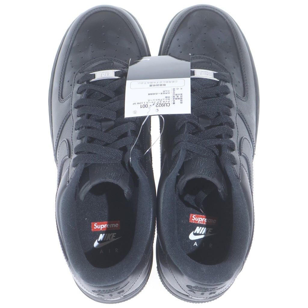 NIKE(ナイキ) ×SUPREME AIR FORCE 1 LOW SP シュプリーム エアフォース1 ローカットスニーカー ブラック US9/27.0cm CU9225-001