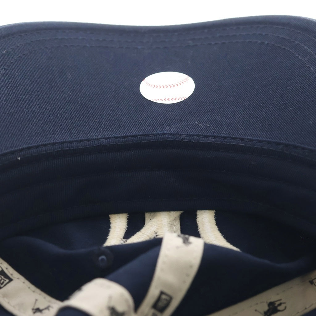 POLO RALPH LAUREN(ポロラルフローレン) ×Yankees Cotton Cap ヤンキース コットンキャップ 帽子 ネイビー 209920 25273