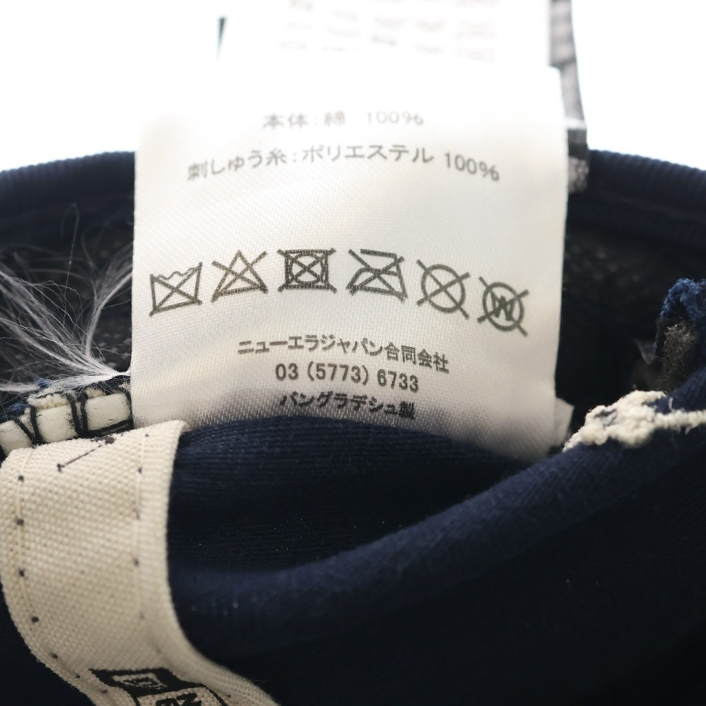 POLO RALPH LAUREN(ポロラルフローレン) ×Yankees Cotton Cap ヤンキース コットンキャップ 帽子 ネイビー 209920 25273