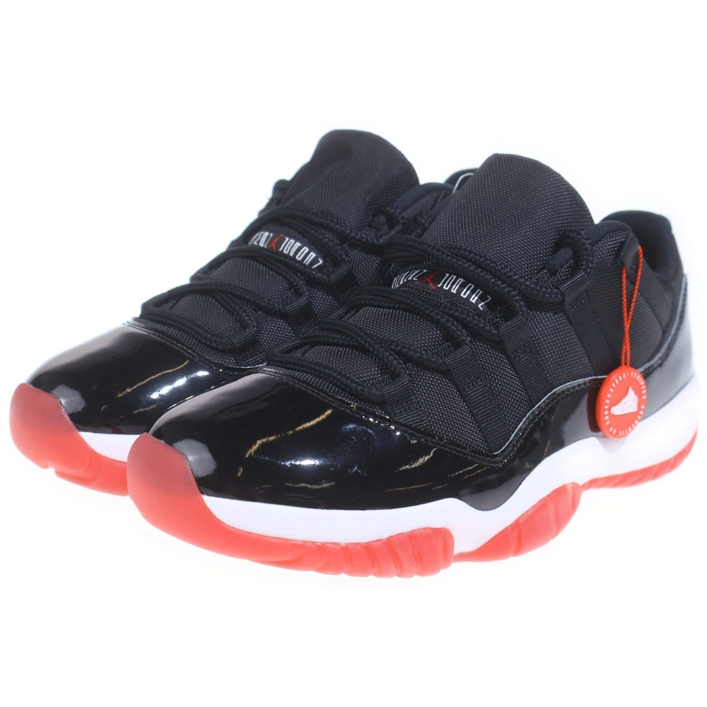 NIKE(ナイキ) AIR JORDAN 11 RETRO LOW BRED エアジョーダン11 レトロ ブレッド ローカットスニーカー US9/27cm ブラック/レッド FV5104-006