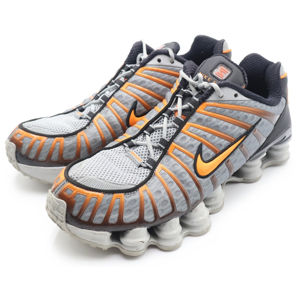 NIKE(ナイキ) SHOX TL BRIGHT MANDARIN ショックスTL ブライトマンダリン ローカットスニーカー グレー/オレンジ/ブラック US9.5/27.5cm AV3595-011