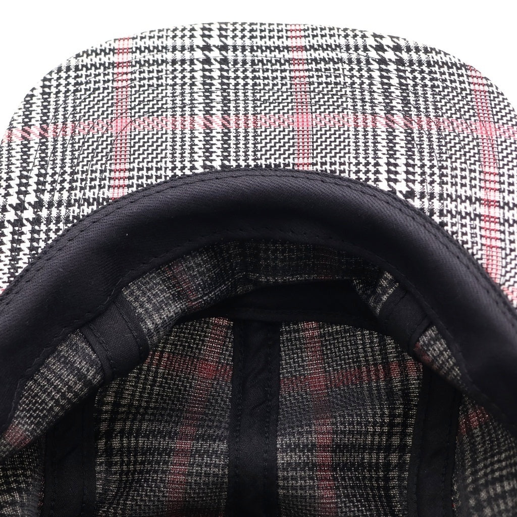 SUPREME(シュプリーム) 15SS Mod Plaid Camp Cap モッド プレイド キャンプキャップ グレー