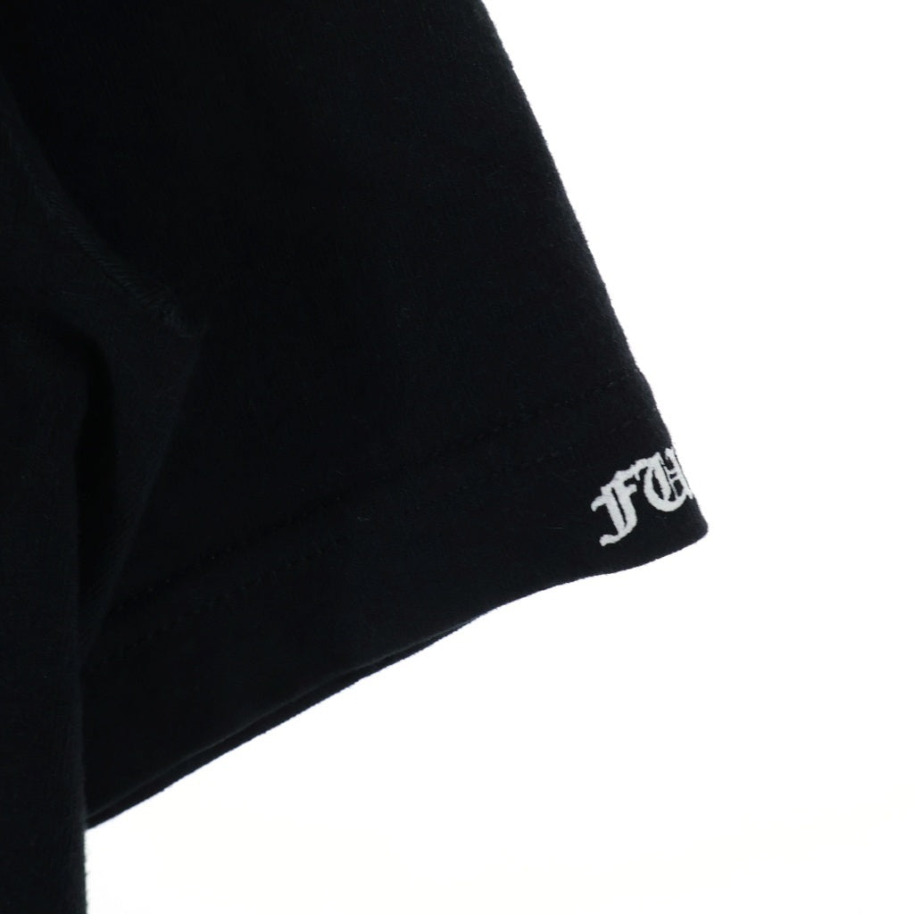 CHROME HEARTS(クロムハーツ) 台北限定 OLD Horseshoe Short Sleeved T Shirt オールド ホースシュープリント半袖Tシャツ カットソー ブラック