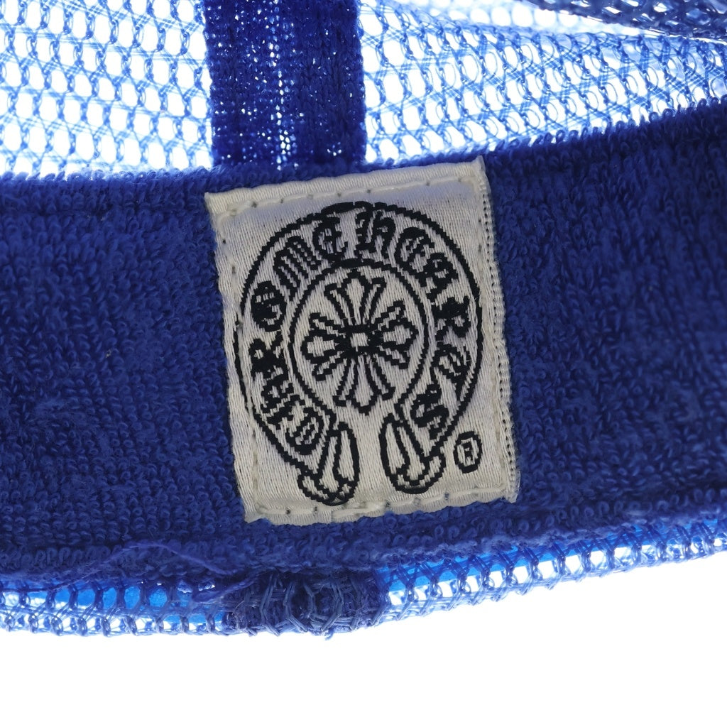 CHROME HEARTS(クロムハーツ) FUCK TRUCK ファック トラッカーキャップ 帽子 ブルー