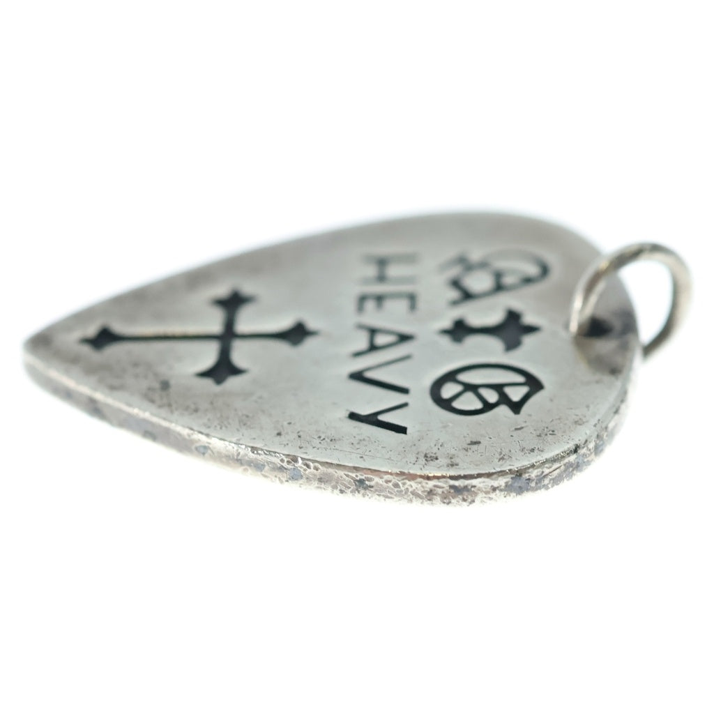 A&G(エーアンドジー) HEAVY PICK ヘビーピック フレア ネックレストップ シルバー