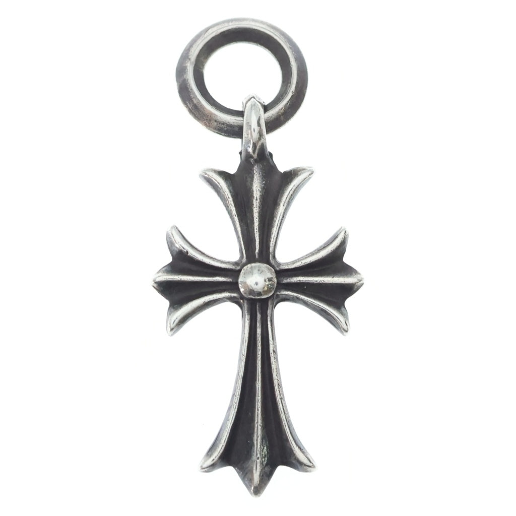 CHROME HEARTS(クロムハーツ) TINY CH CROSS タイニーCHクロス チャーム シルバーネックレストップ
