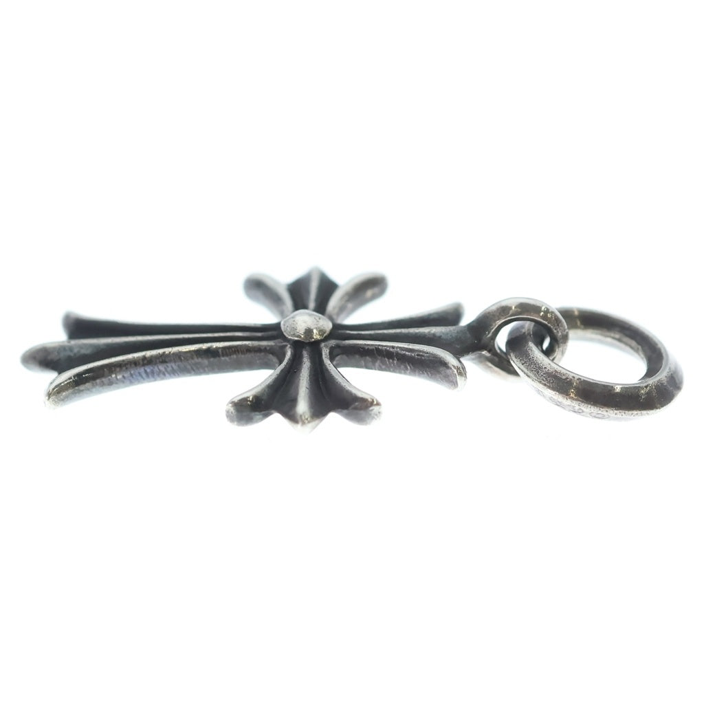 CHROME HEARTS(クロムハーツ) TINY CH CROSS タイニーCHクロス チャーム シルバーネックレストップ