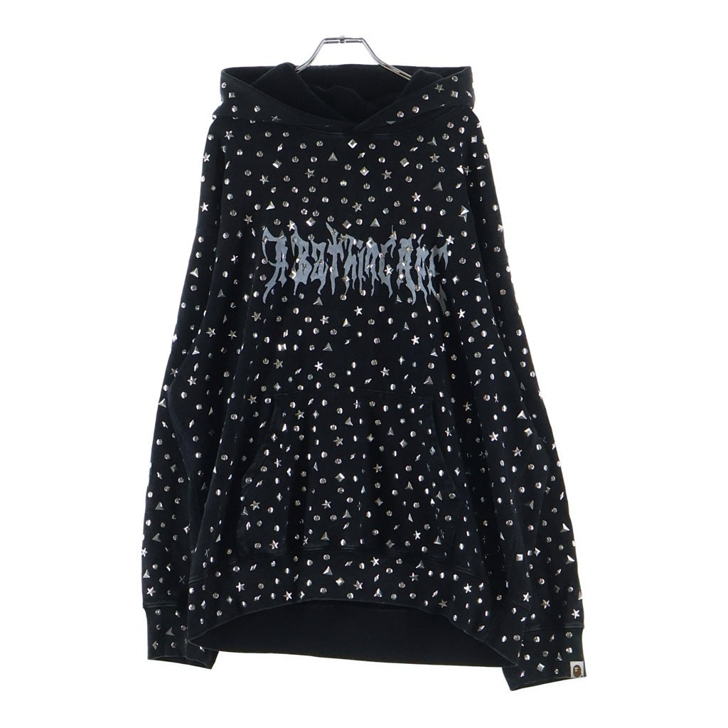 A BATHING APE(アベイシングエイプ) Studded Logo Realaxed Fit hoodie