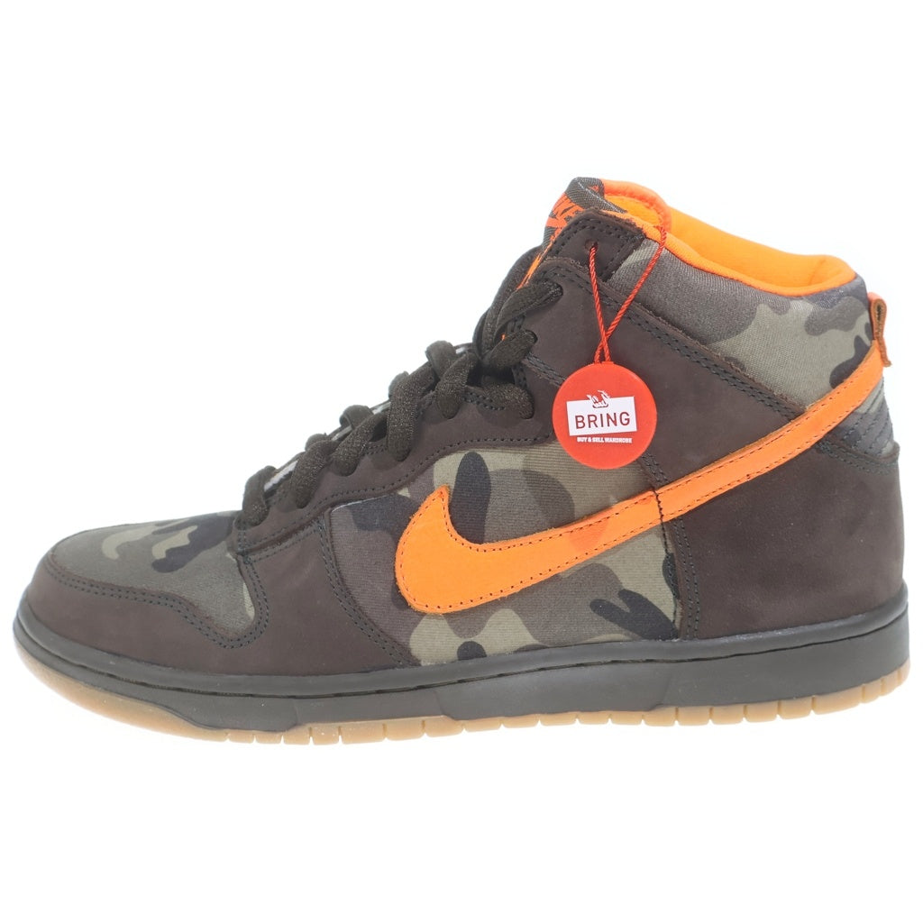 NIKE(ナイキ) DUNK HIGH BRIAN ANDERSON ダウンク ブレイン アンダーソン ハイカットスニーカー US9.5/27.5cm カーキ 305050-281