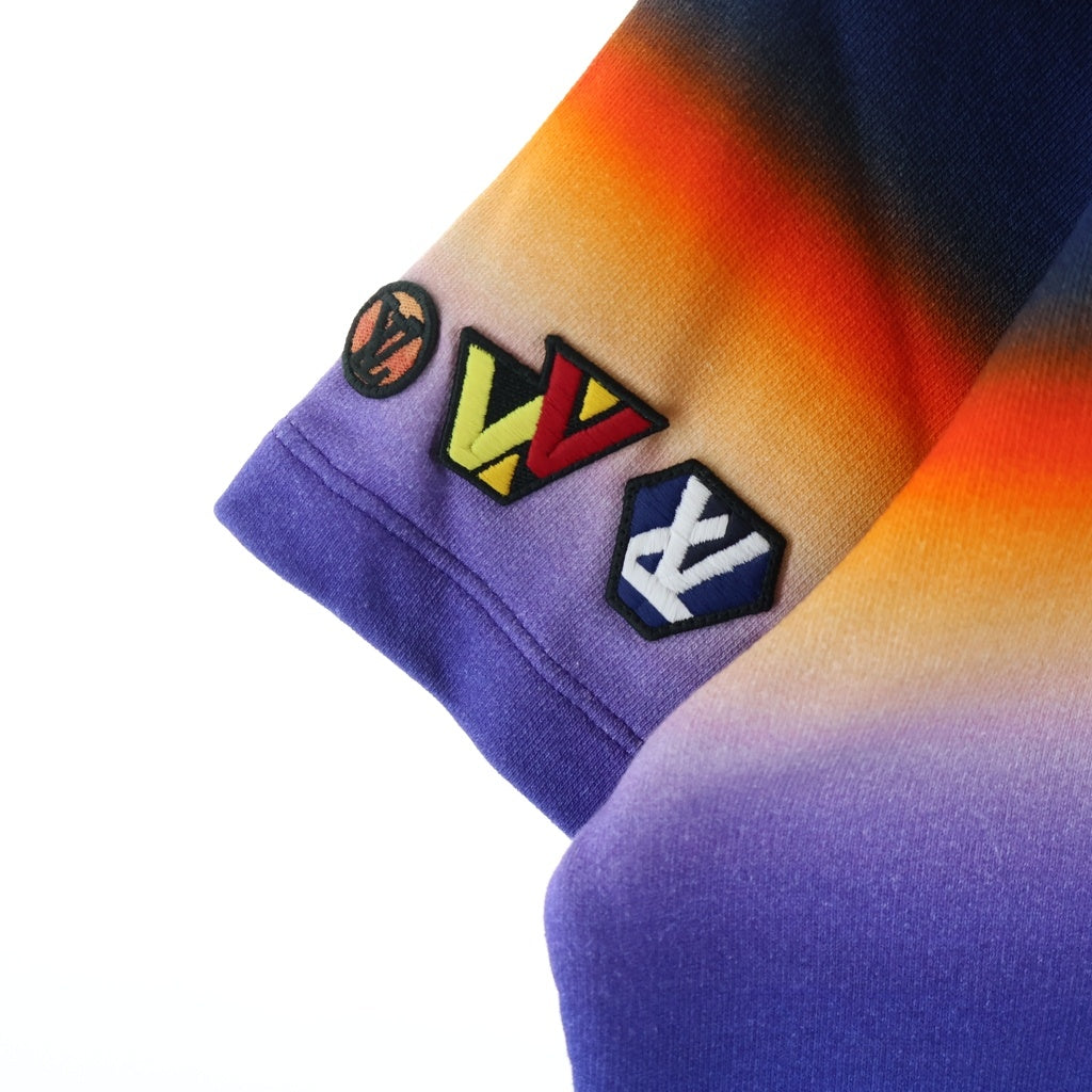 LOUIS VUITTON(ルイヴィトン) 19AW ロゴデザイン クルーネックスウェットカットソー 半袖Tシャツ レディース RW191B NXX FGTS42