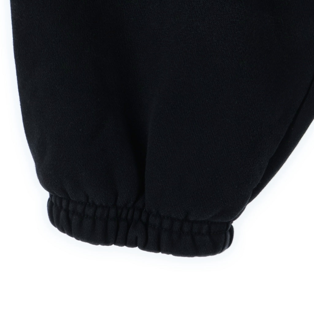 Danke Schon(ダンケシェーン) SULFUR SWEAT THERMAL ZIP HOODIE 裏地サーマル デストロイ加工 ジップアップフーディー パーカー ブラック 250930