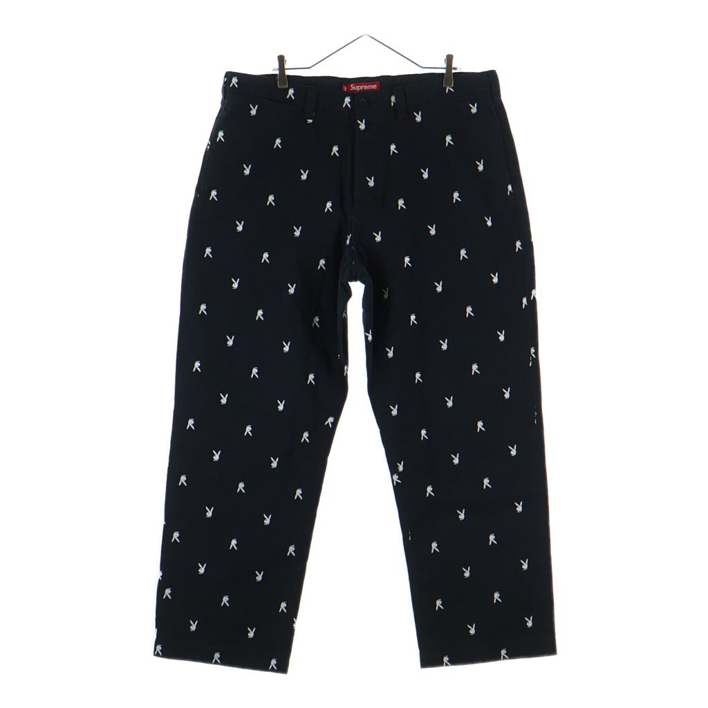 SUPREME(シュプリーム) 26SS ×Play Boy Chino Pants プレイボーイ チノパンツ ネイビー