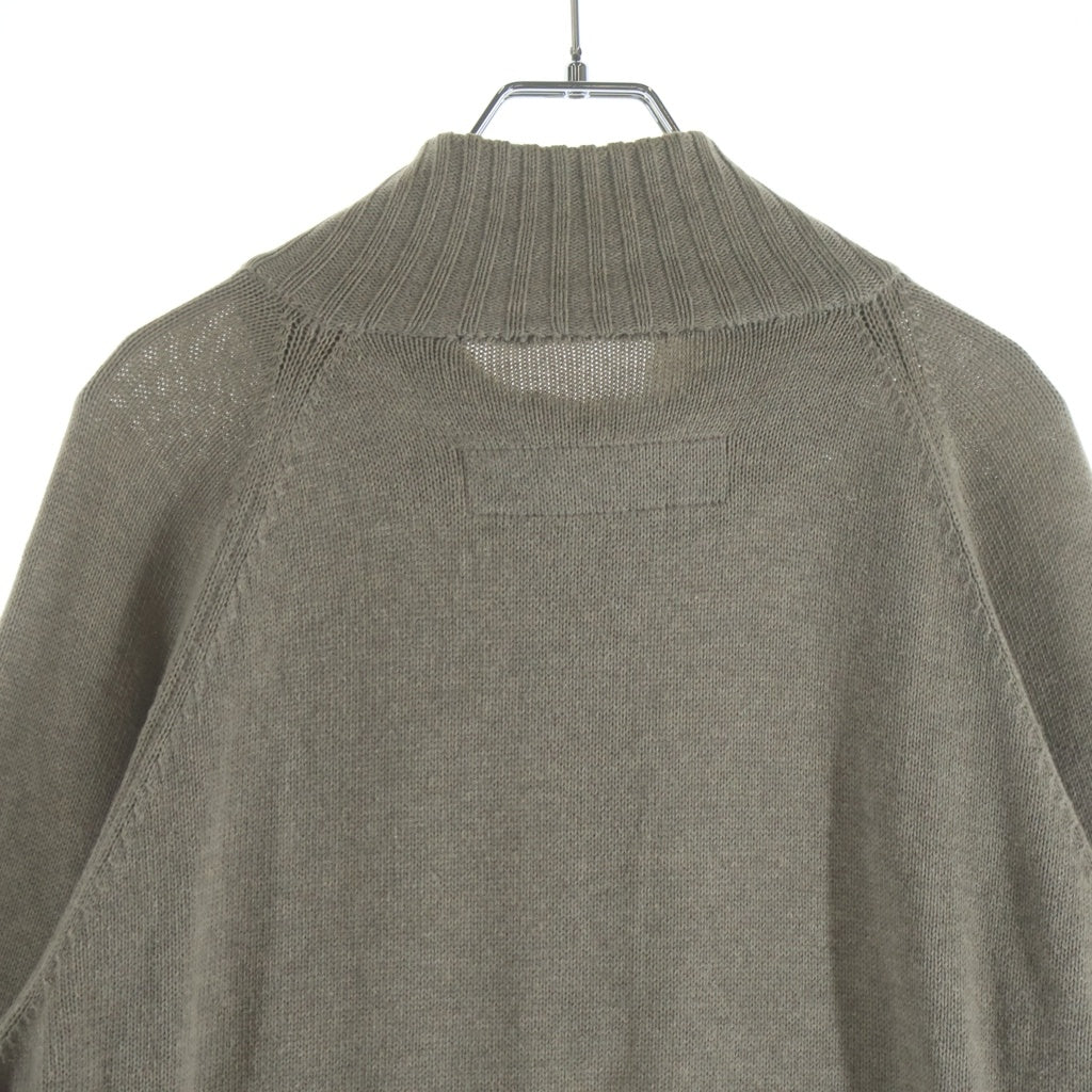 UNDERCOVER(アンダーカバー) 99SS レリーフ期 Half Zip Knit ハーフジップニット ベージュ