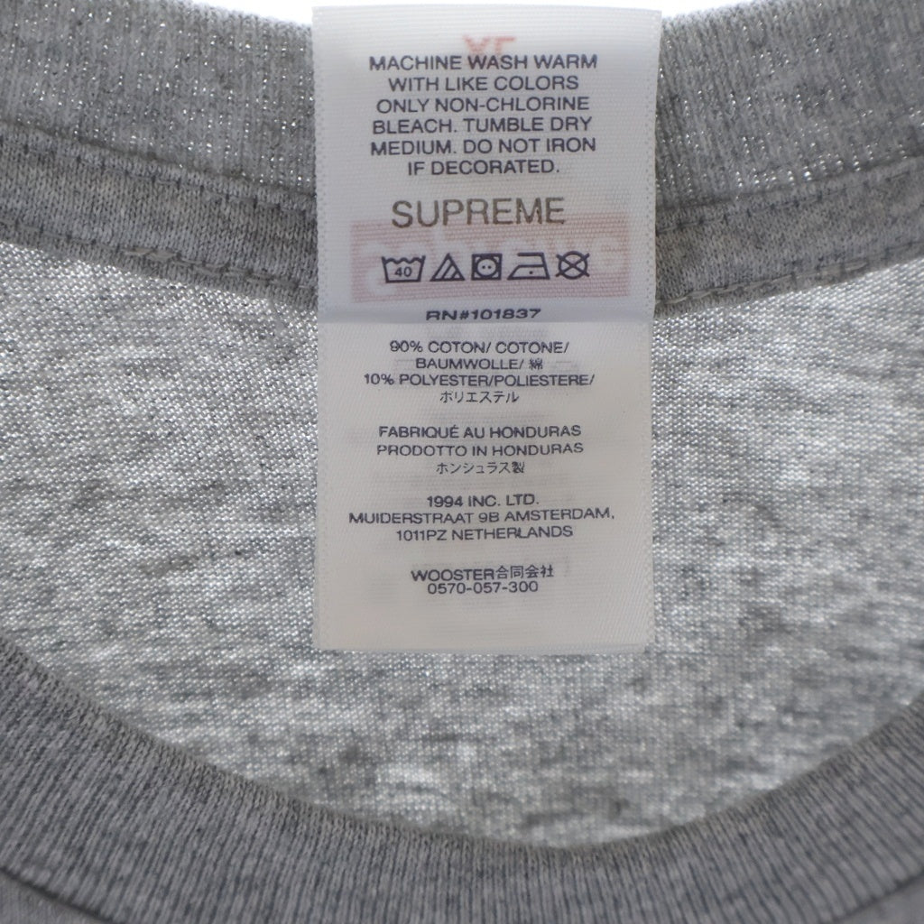 SUPREME(シュプリーム) 24AW Tyler The Creator Tee タイラーザクリエーター プリント 半袖Tシャツ カットソー グレー
