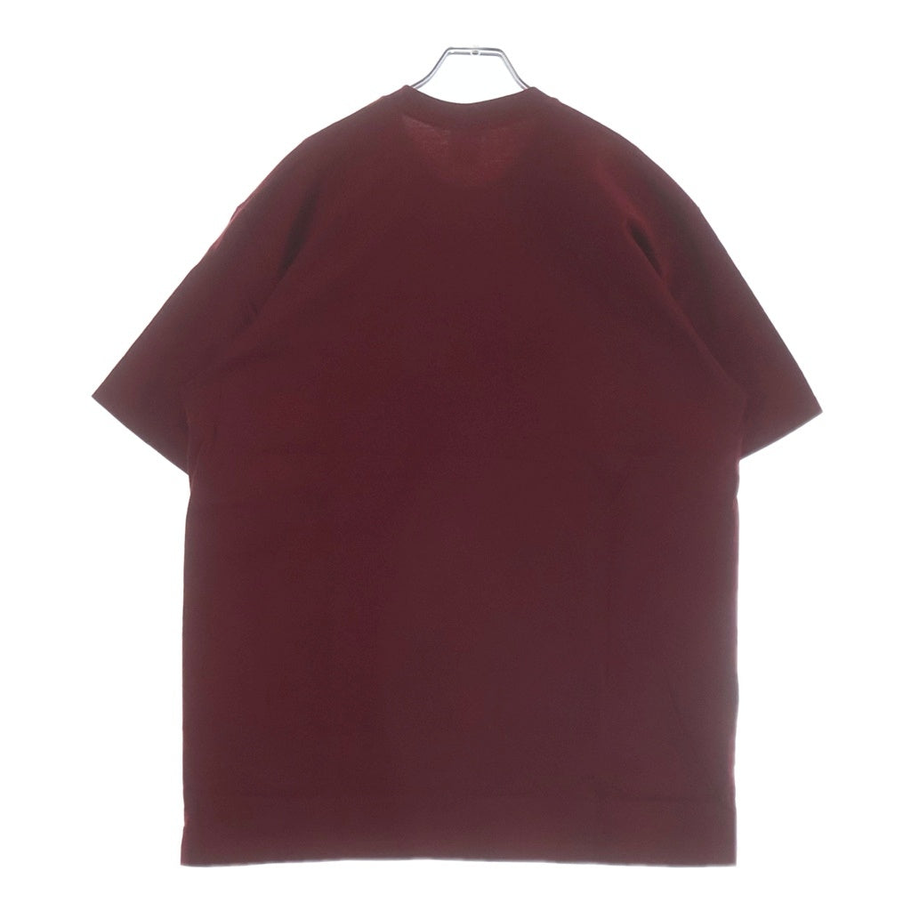 SUPREME(シュプリーム) 24SS Paris Tee パリス ロゴデザイン クルーネック カットソー 半袖Tシャツ レッド