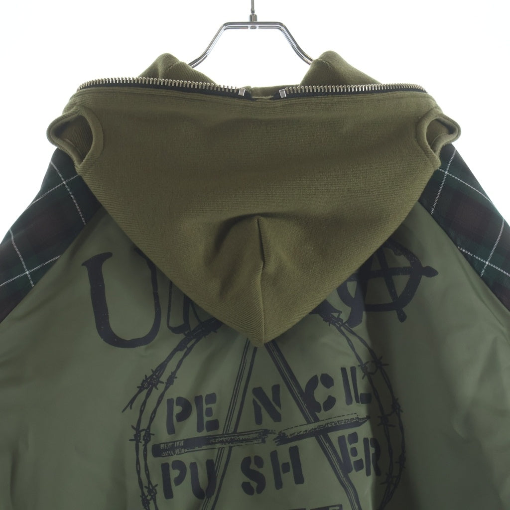 KIDILL(キディル) 24AW BONDAGE MA-1 JACKET ボンデージエムエーワンジャケット ミリタリージャケット ブルゾン カーキ KL860