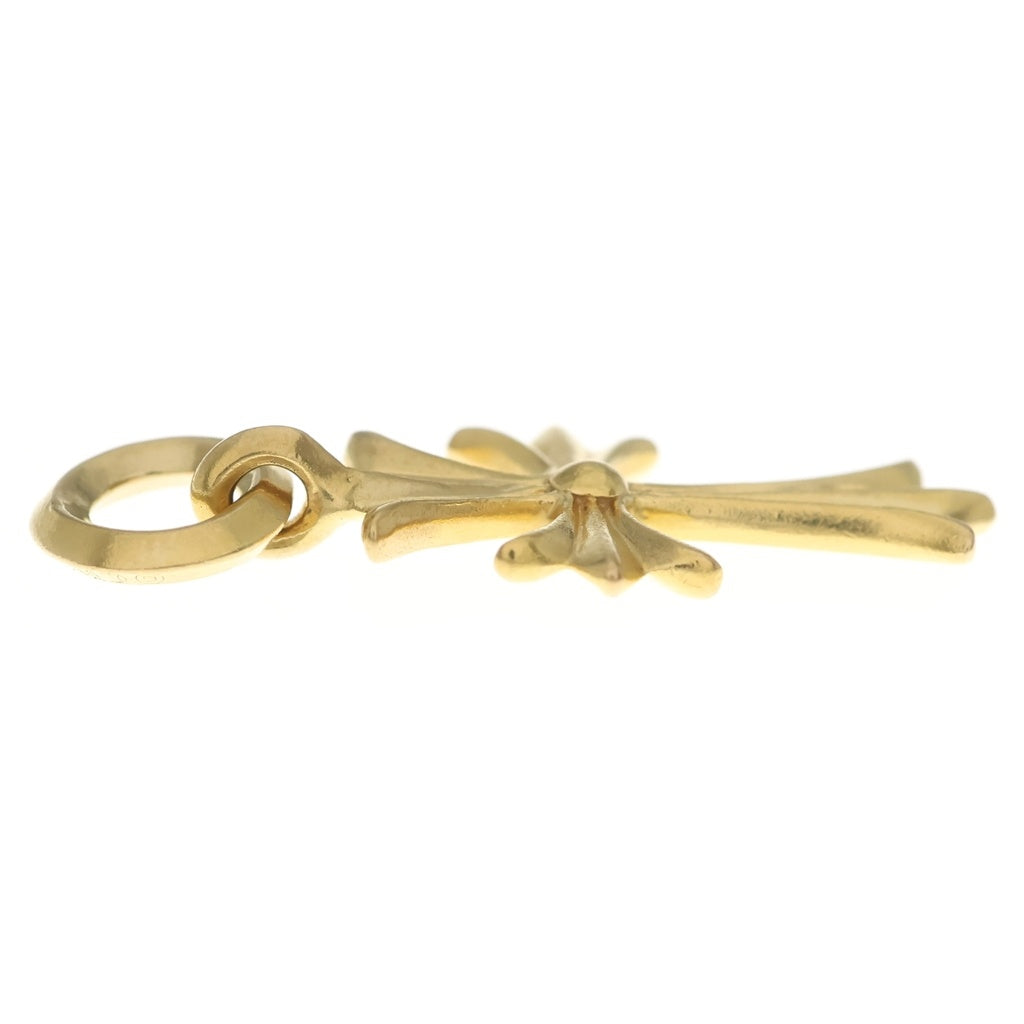 CHROME HEARTS(クロムハーツ) 22K TINY CH CROSS タイニーCHクロス ペンダントトップ ゴールド BCA051