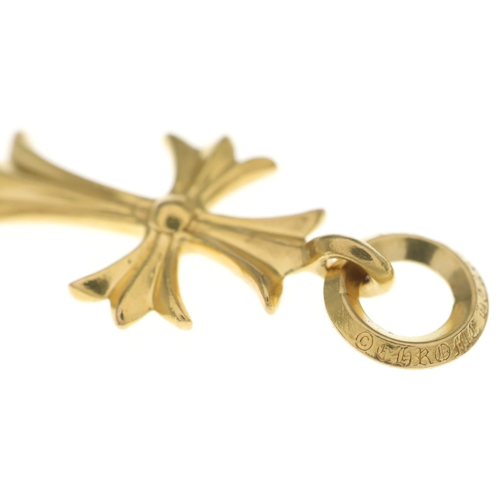 CHROME HEARTS(クロムハーツ) 22K TINY CH CROSS タイニーCHクロス ペンダントトップ ゴールド BCA051