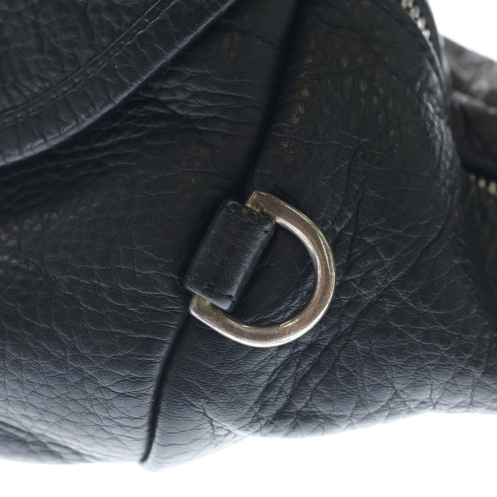 CHROME HEARTS(クロムハーツ) #1 SNAT PACK スナットパック ダガージップ ガンスリンガーベルト レザーウエストバッグ ブラック