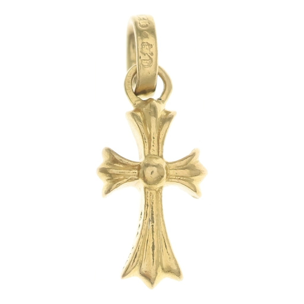 CHROME HEARTS(クロムハーツ) 22K CRS BBYFAT ベイビーファットクロス ペンダントトップ ゴールドBCA037