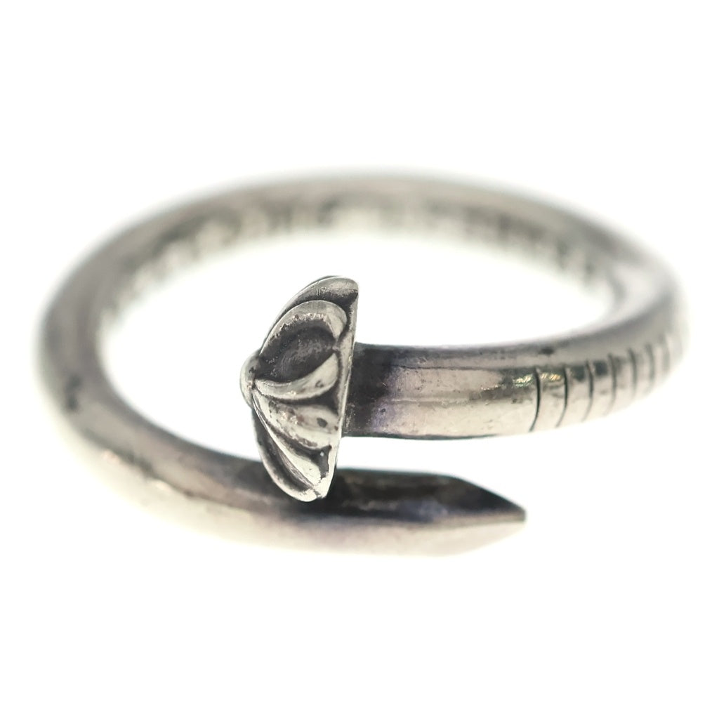 CHROME HEARTS(クロムハーツ) NAIL CRSBALL ネイル クロスボール リング シルバー BCA349