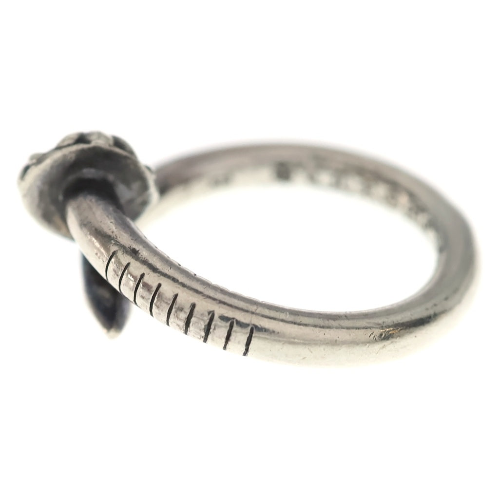 CHROME HEARTS(クロムハーツ) NAIL CRSBALL ネイル クロスボール リング シルバー BCA349
