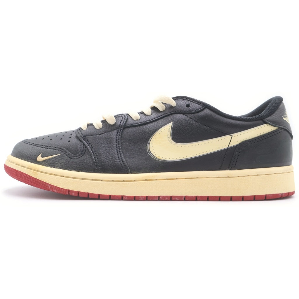 NIKE(ナイキ) ×Nigel Sylvester AIR JORDAN 1 RETRO LOW OG IB8958-001 ナイジェルシルベスター エアジョーダン1 ローカットスニーカー ブラック US11/29.0cm