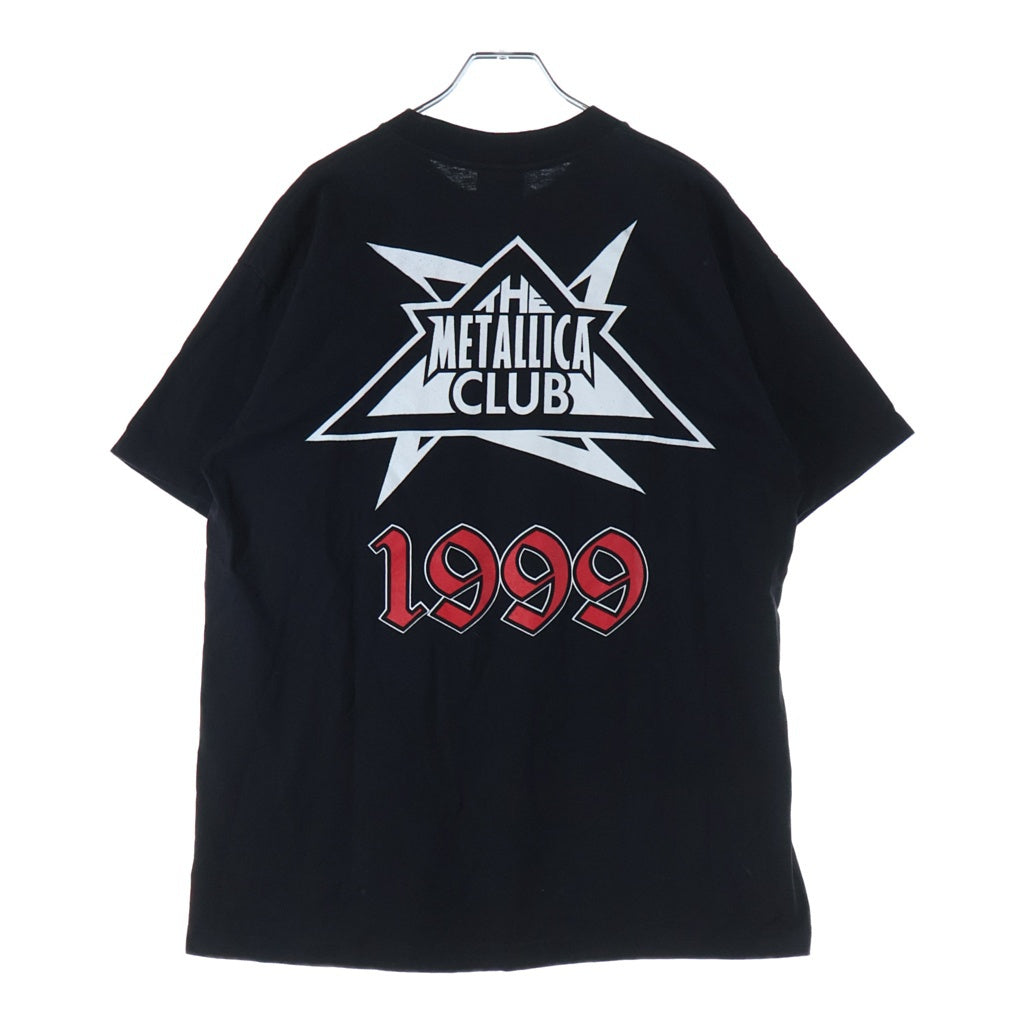 VINTAGE(ヴィンテージ) METALLICA Metallihead Living To Win メタリカ モーターヘッドリヴィングトゥーウィン 半袖Tシャツ カットソー ブラック