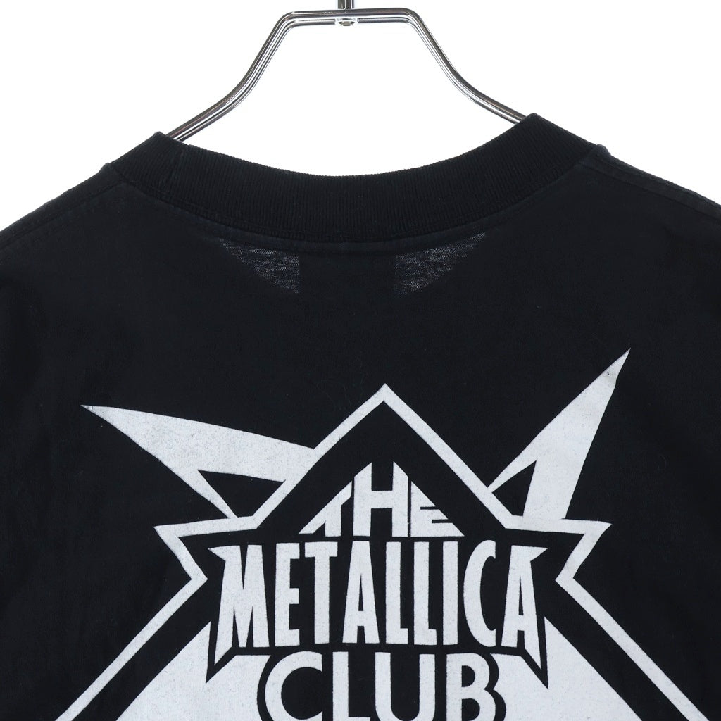 VINTAGE(ヴィンテージ) METALLICA Metallihead Living To Win メタリカ モーターヘッドリヴィングトゥーウィン 半袖Tシャツ カットソー ブラック