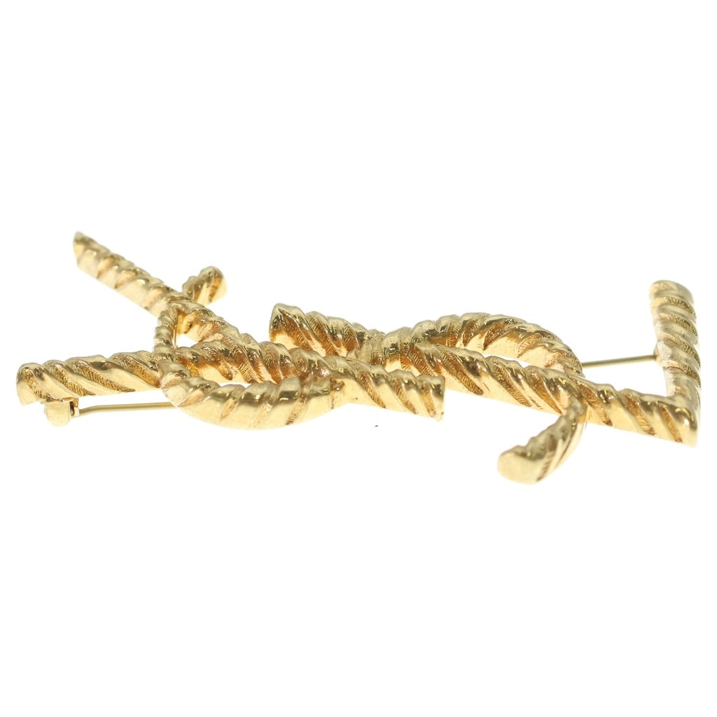 SAINT LAURENT PARIS(サンローランパリ) カサンドラ ブローチ ゴールド 840195