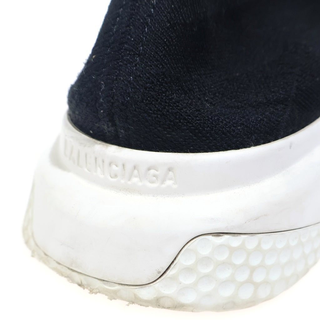 BALENCIAGA(バレンシアガ) 23SS ×ADIDAS speed trainers knitted sock sneakersアディダス スピードトレイナーニットスニーカー US10/28.5cm ブラック