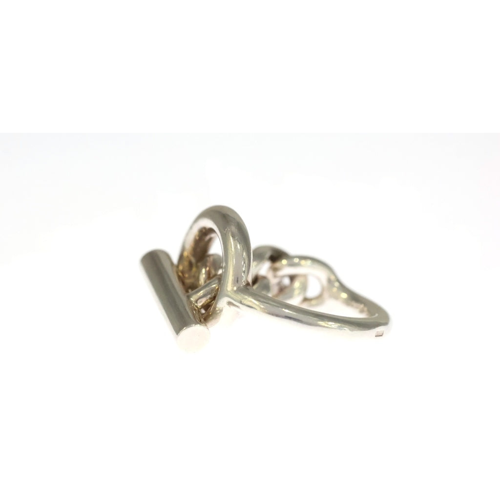 HERMES(エルメス) Croisette ring クロワゼット リング シルバー