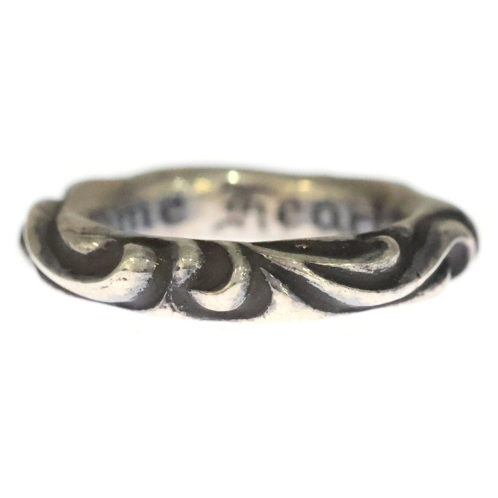 CHROME HEARTS(クロムハーツ) SCRL BAND スクロールバンド リング シルバー BCA351