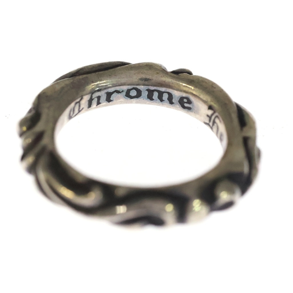 CHROME HEARTS(クロムハーツ) SCRL BAND スクロールバンド リング シルバー BCA351