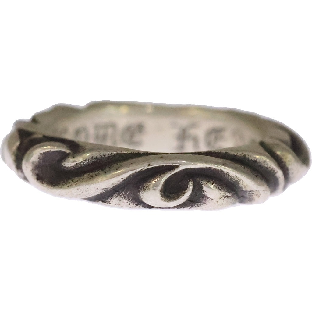 CHROME HEARTS(クロムハーツ) SCRL BAND スクロールバンド リング シルバー BCA351
